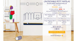 Matelas enfant Tediber