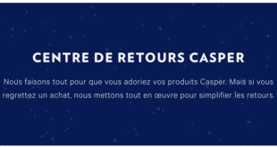 Retours Casper