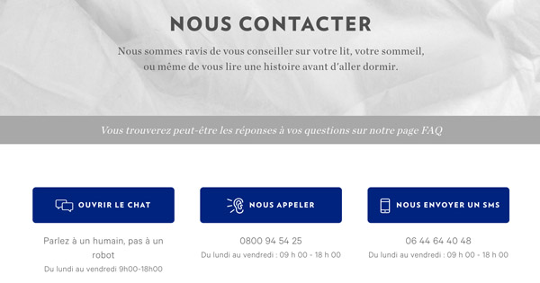 Support client Casper : comment le contacter ?