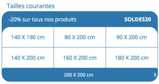 taille emma matelas