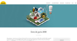 Eve Matelas à la foire de paris