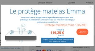 protège matelas Emma