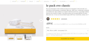 pack eve classic matelas